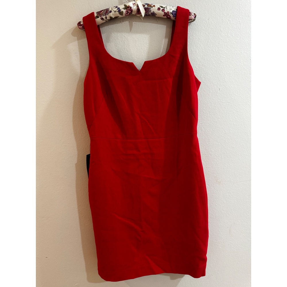 The Limited Red Sleeveless Sheath Dress Size‎ 10 Business Career Party
